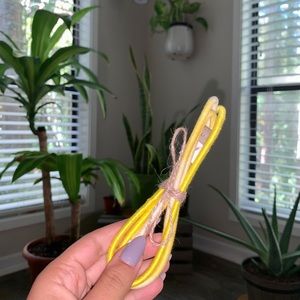 Handmade Yellow Apple Charger